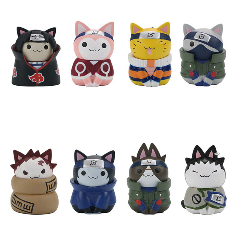 Rare Anime Merchandise - Anime Naruto Figure Toys Cute mini