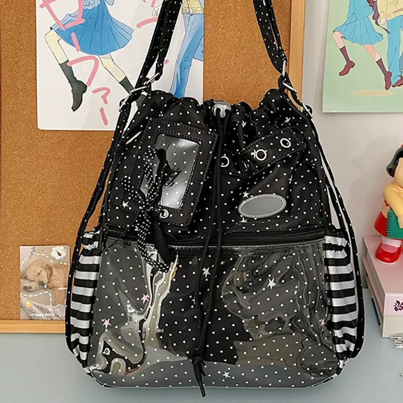 Harajuku Ita Bag,Polka Dot Dra - огляд і ціна Anime Tote Bag
