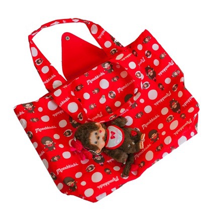 Cartoon character Qi Qi large  - огляд і ціна Anime Tote Bag