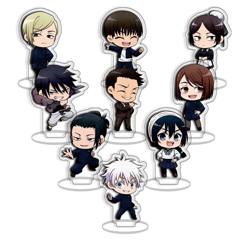 Anime Acrylic Stand Set Jujuts - огляд і ціна Anime Jujutsu Kaisen Merchandise