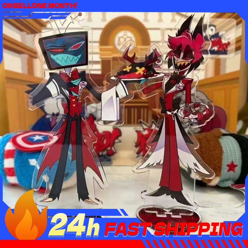 2pcs Hazbin Anime Peripherals  - огляд і ціна Anime Manga Merchandise