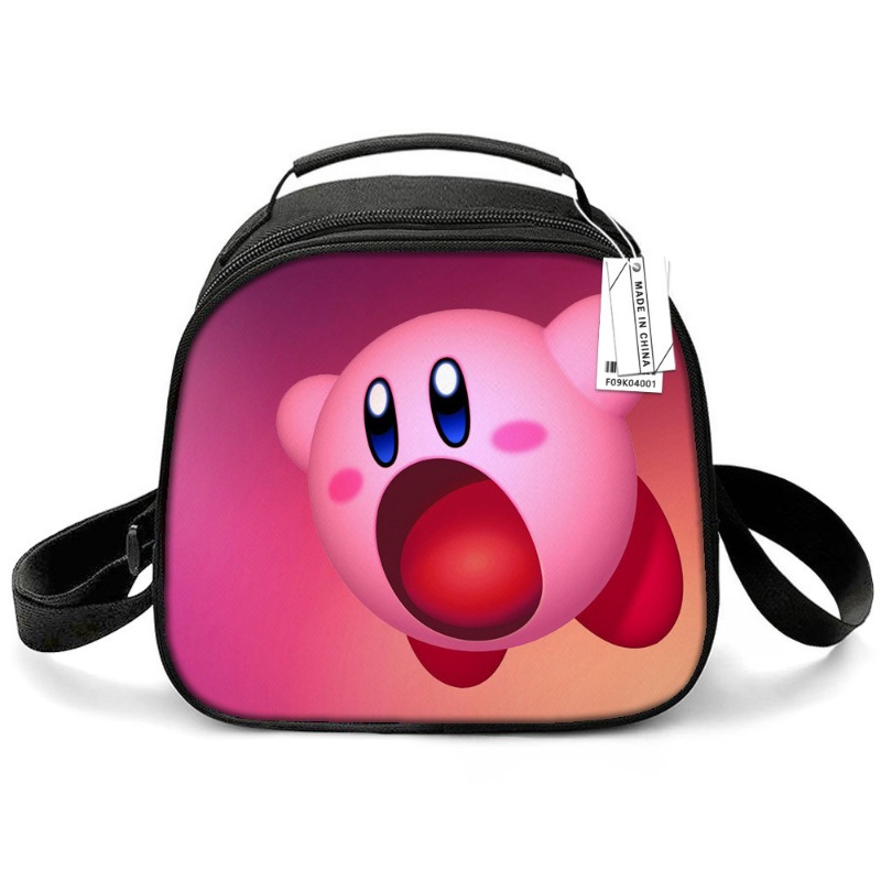 Kirby Game Cute Cartoon Print  - огляд і ціна Anime Tote Bag