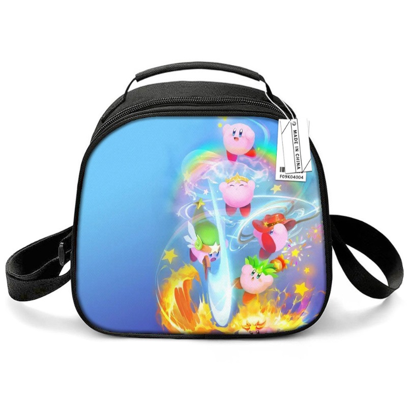Kirby Game Cute Cartoon Print  - огляд і ціна Anime Tote Bag