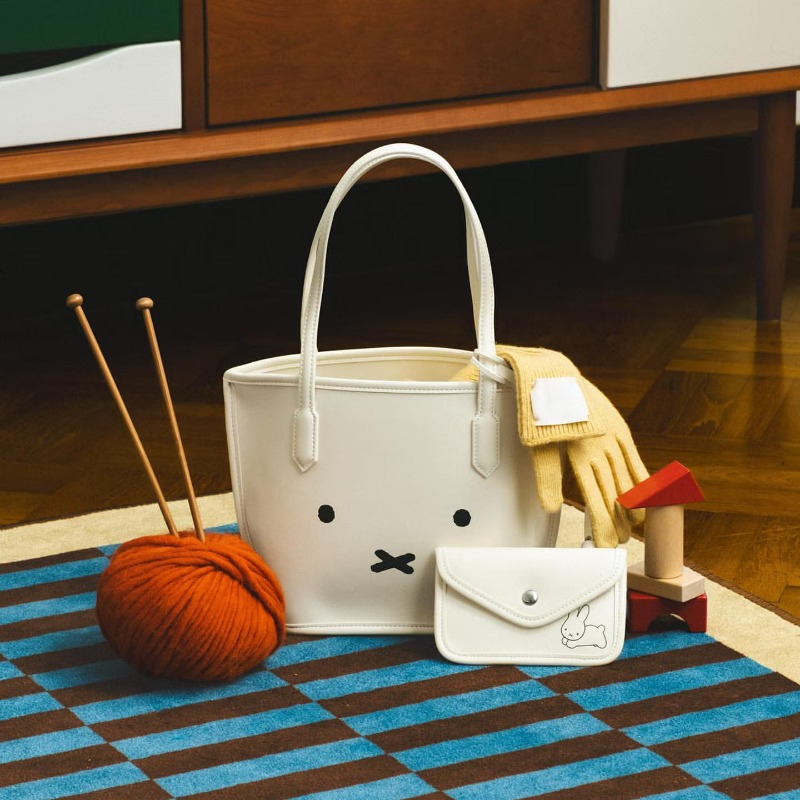 2PCS Kawaii Miffy Series Tote  - огляд і ціна Anime Tote Bag