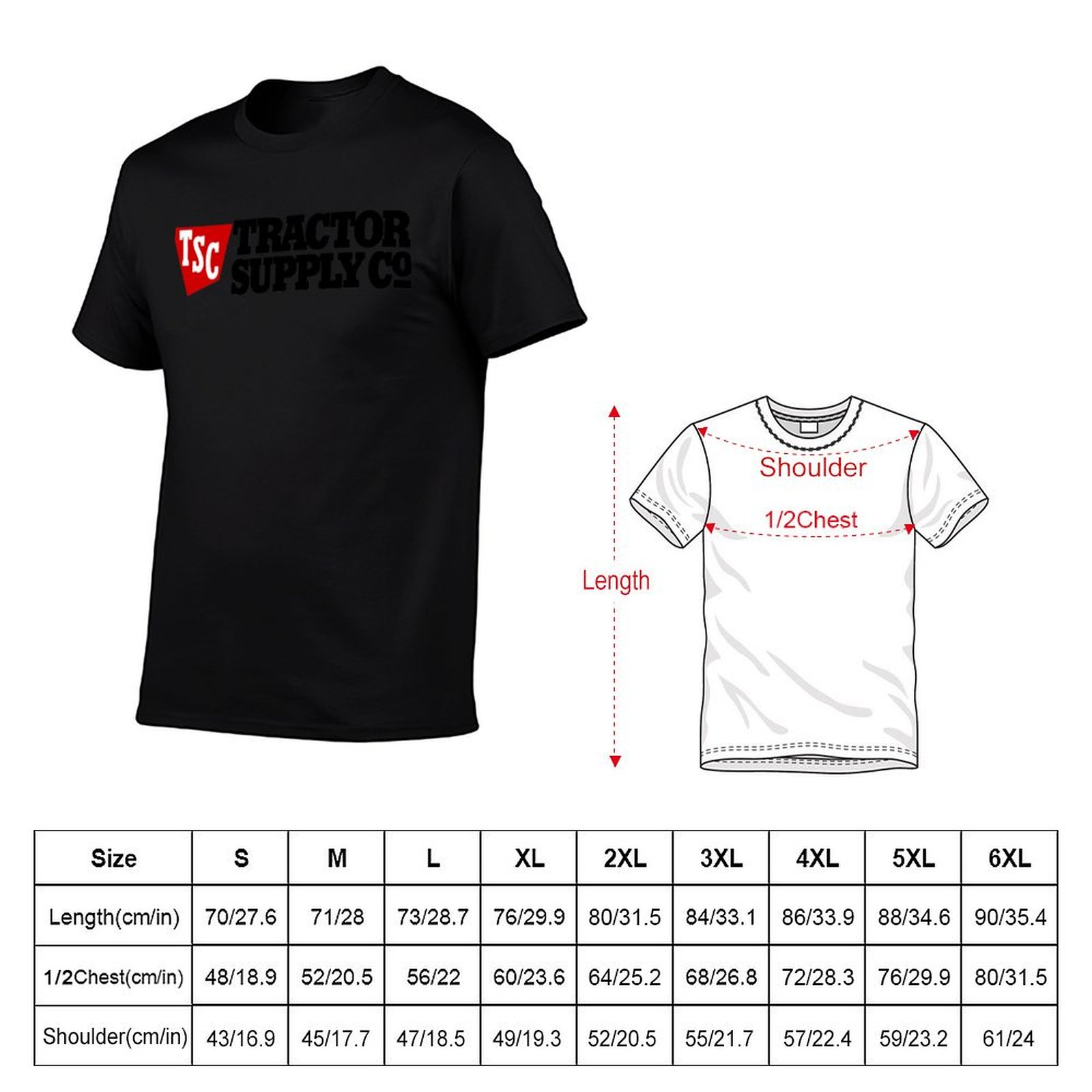 Tractor Supply TSC Logo Mercha - огляд і ціна Anime Merchandise For Men