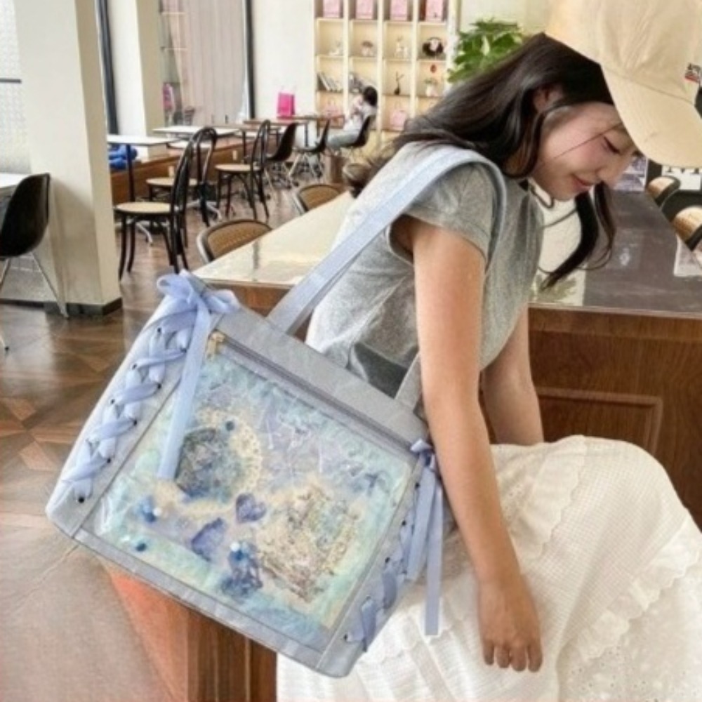 Versatile Fashion Ribbon Itaba - огляд і ціна Anime Tote Bag