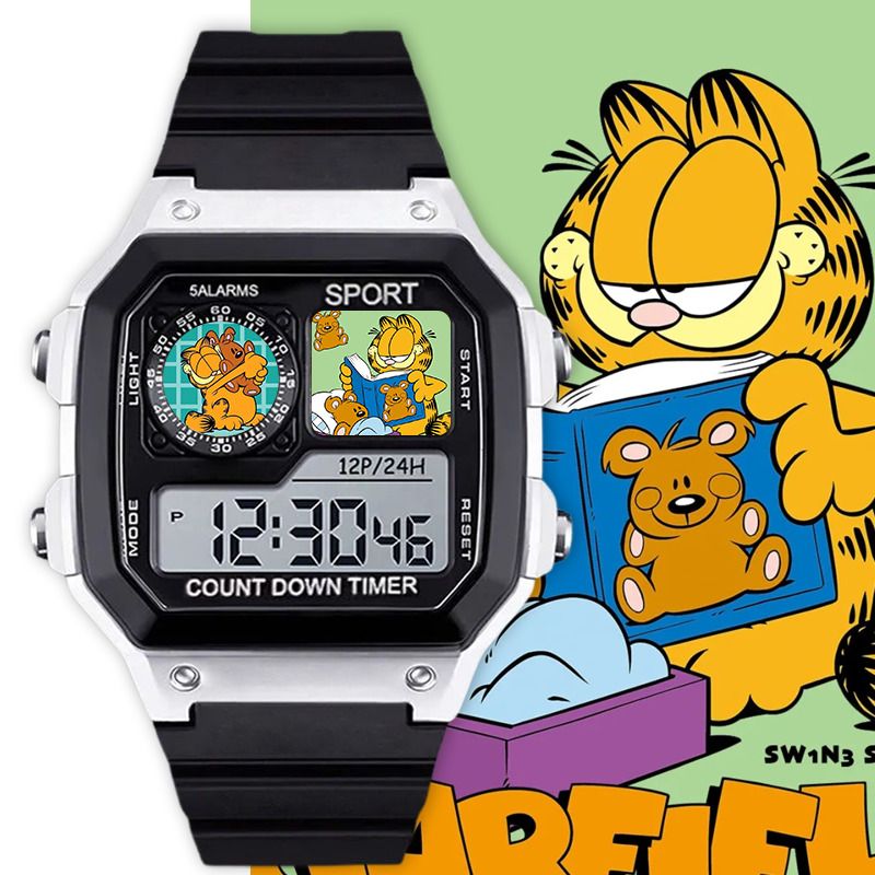 Garfield cartoon cute student  - огляд і ціна Anime Merchandise Wholesale